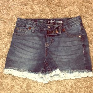 Cat & Jack girls jean shorts